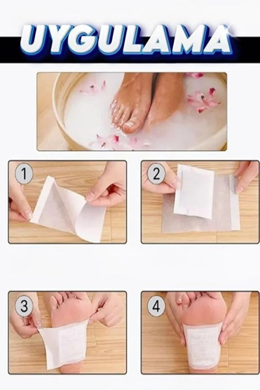 1 Alana 1 Bedava Ayak Detoks Bandı Natural Detox Bant