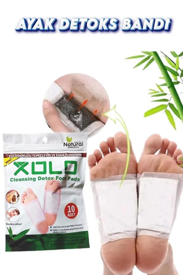 1 Alana 1 Bedava Ayak Detoks Bandı Natural Detox Bant