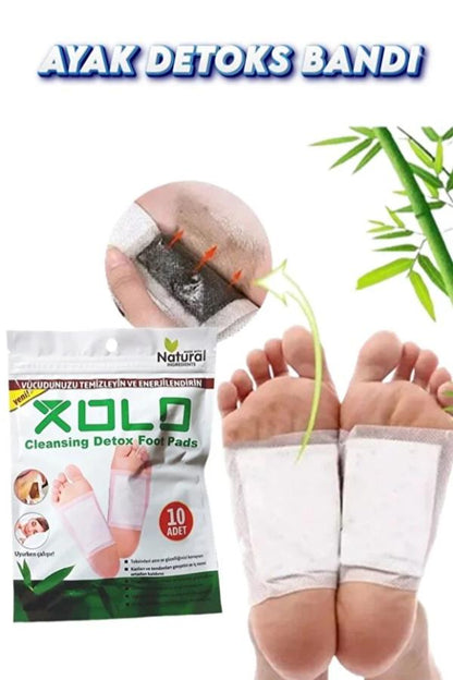 1 Alana 1 Bedava Ayak Detoks Bandı Natural Detox Bant